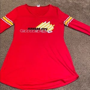 KC Chiefs Women’s Sleepwear Dress